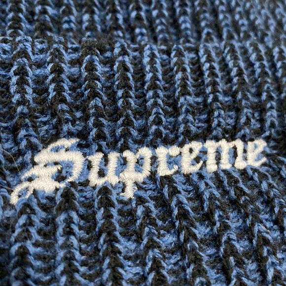 Supreme Twisted Loose Guage Beanie - Picture 2 of 3